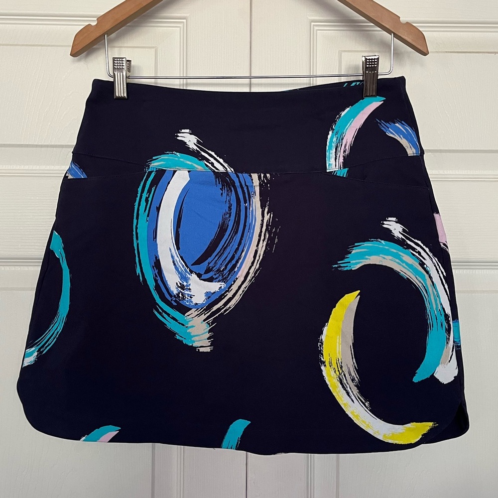 Lady Hagen Women's Skort - Navy with Multicolor Accents
